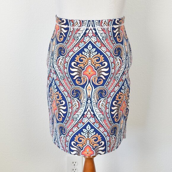 J. McLaughlin Reversible Halle Pencil Skirt - L - Picture 6 of 10